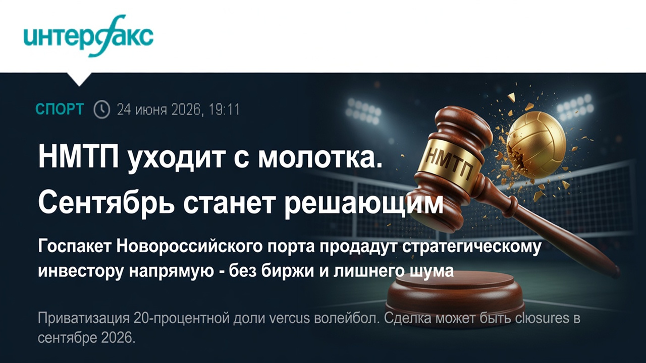 НМТП уходит с молотка. Сентябрь станет решающим