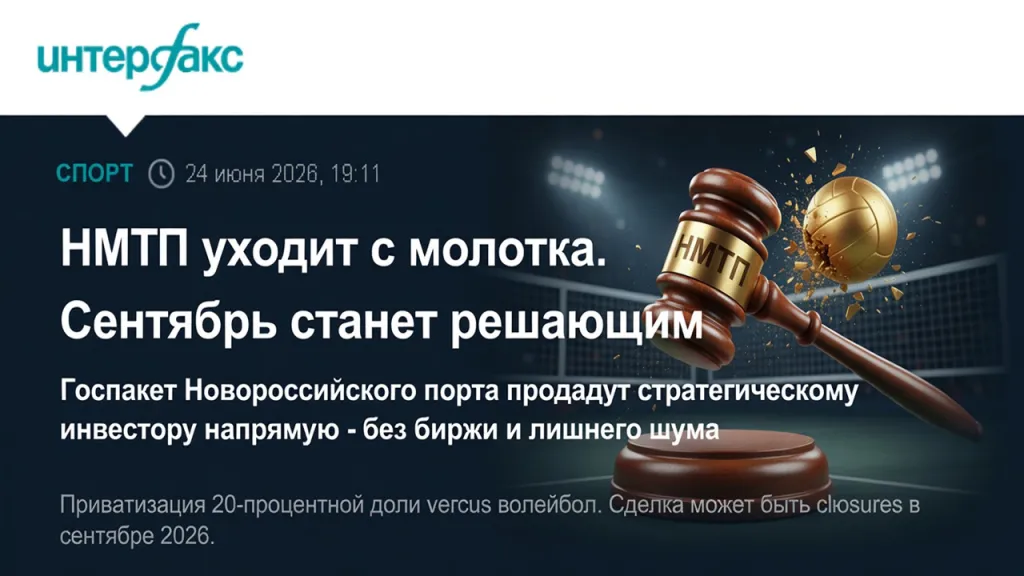 НМТП уходит с молотка. Сентябрь станет решающим