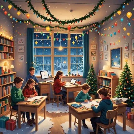 Школа и Новый год: как подготовить идеальное сочинение на тему Новый год